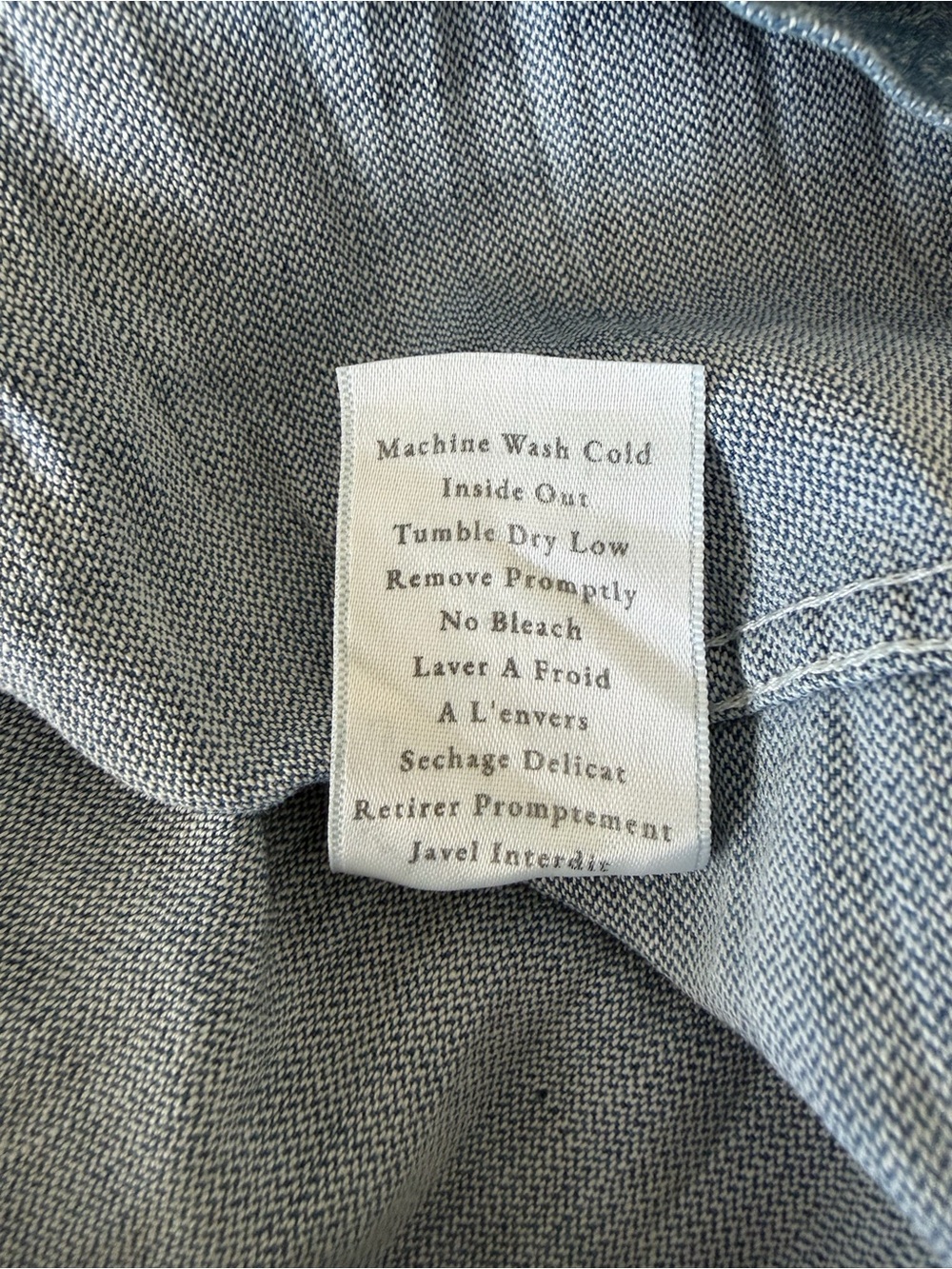 Frank & Eileen - Eileen in Distressed Vintage Wash size S - Picture 12 of 12